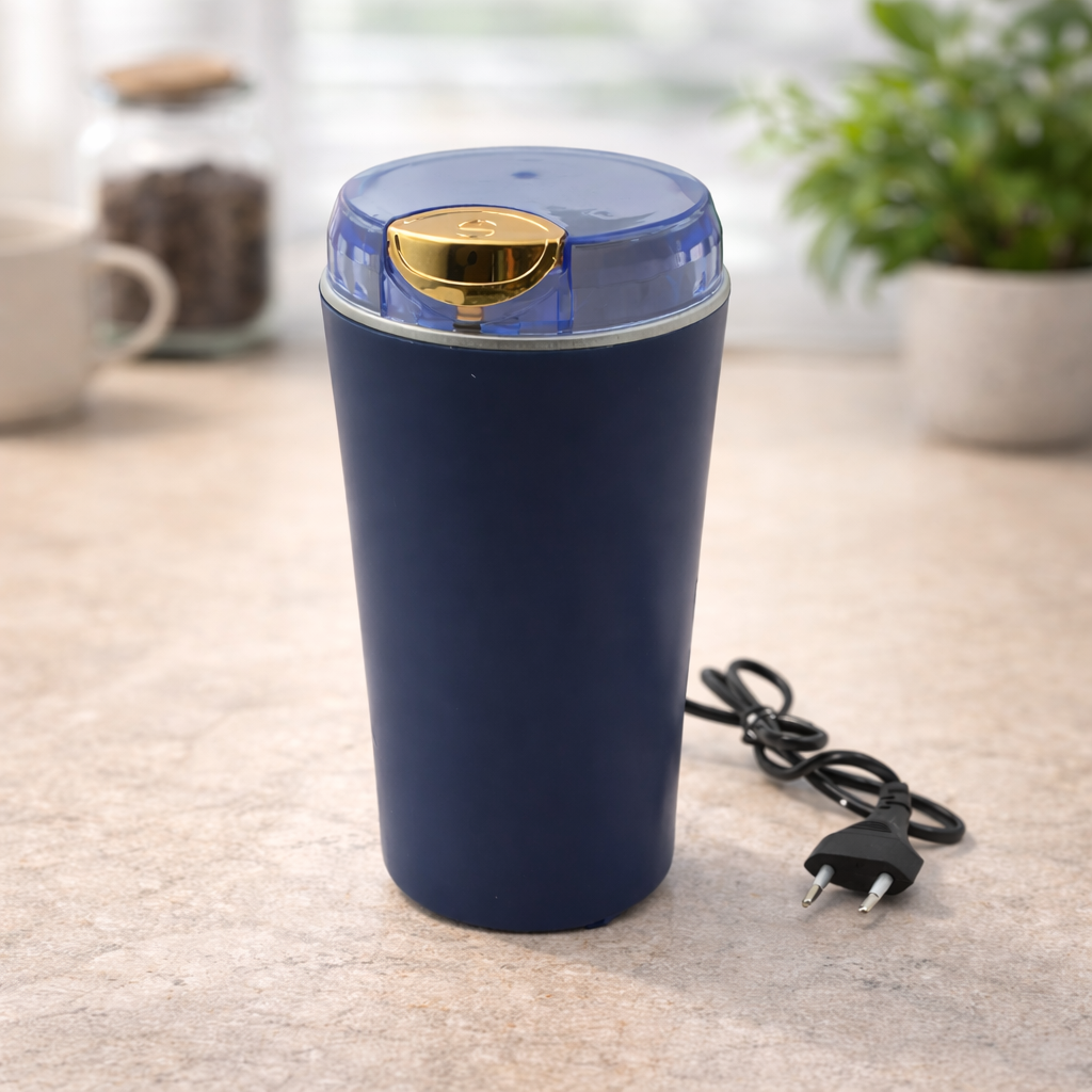 Mini Mixer & Grinder – Powerful Electric Coffee Bean & Spice Grinder for Home & Office