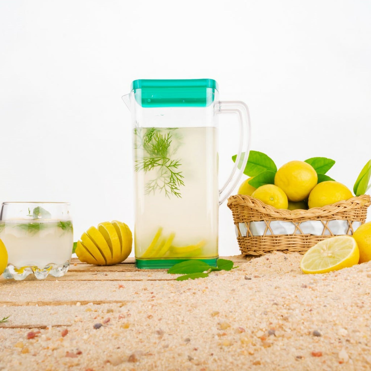 Resistant Glass Jug – Durable for Juice, Milk, Cold & Hot Beverages
