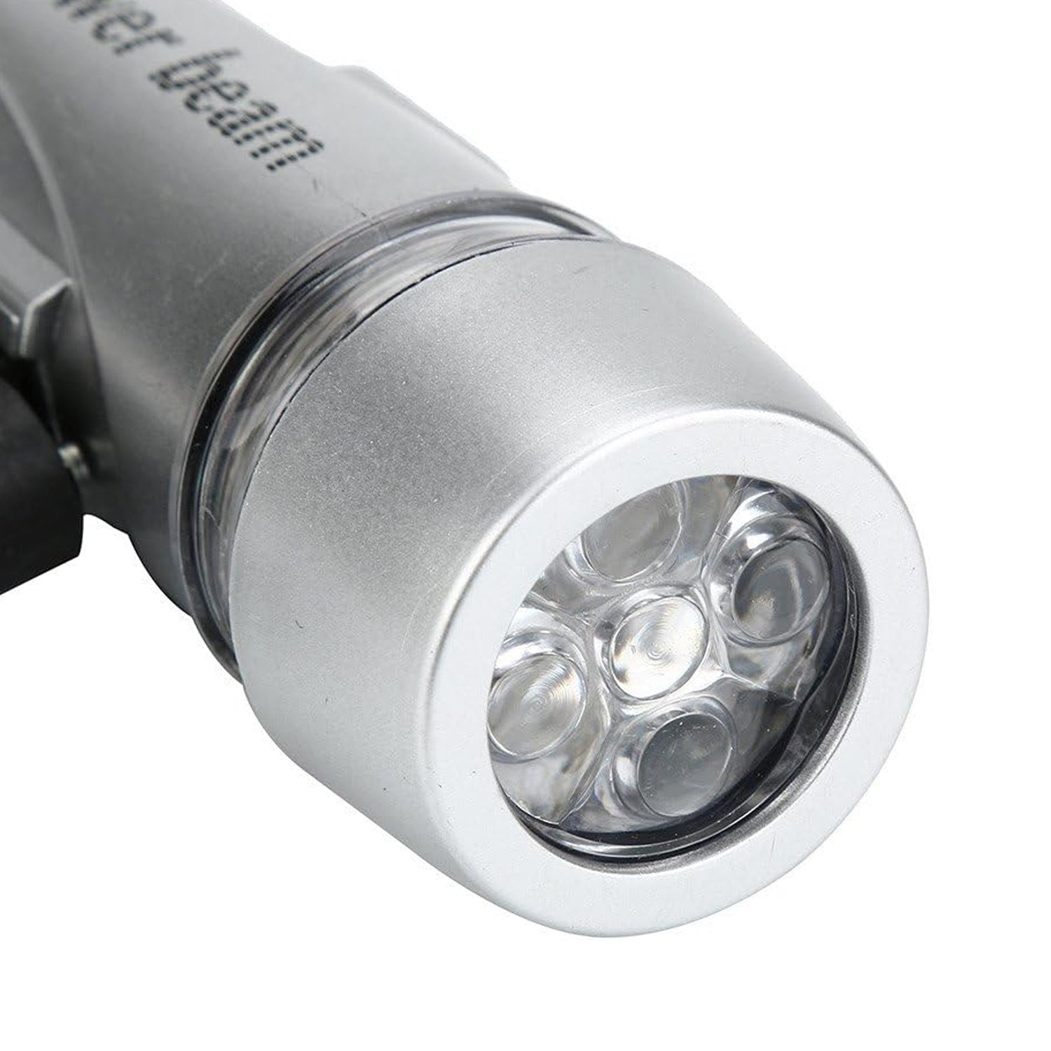 Power Beam LED Bicycle Headlight handheld as torch