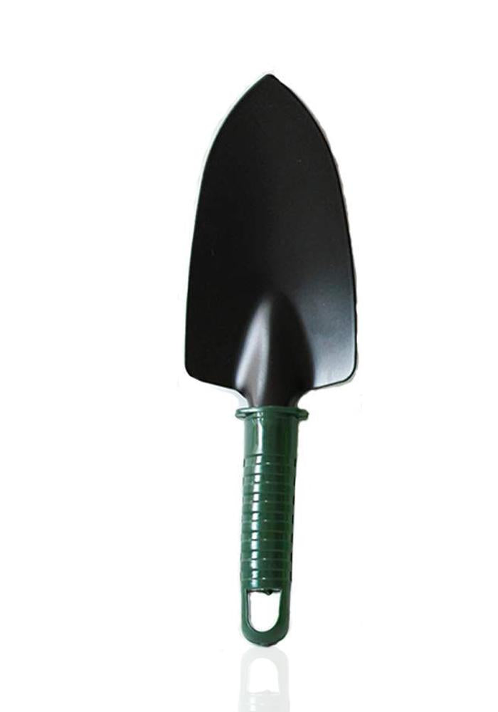 Close-up of powder-coated, anti-rust gardening tool