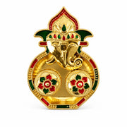 5998 Ganesha Shaped Haldi Kumkum Thali Holder Pooja Return Gift Indian Housewarming Gifts Shivratri Wedding Favor Navarathri Favors Baby Shower Janmashtami Rakasha Bandhan Special
