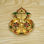 5998 Ganesha Shaped Haldi Kumkum Thali Holder Pooja Return Gift Indian Housewarming Gifts Shivratri Wedding Favor Navarathri Favors Baby Shower Janmashtami Rakasha Bandhan Special