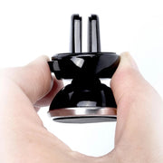 Illustration showing 360-degree rotation of the car phone mount