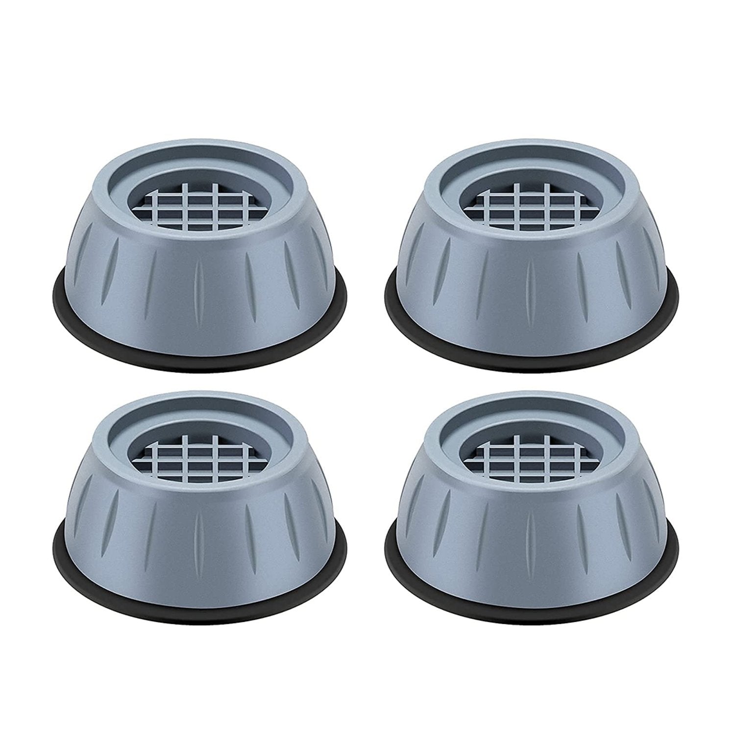 Anti-Vibration Pads with Suction Cup Feet – Shock Absorbing Feet for Washing Machines & Appliances