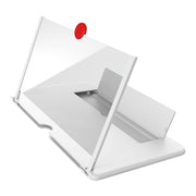Close-up view of the 3D mobile screen magnifier lens