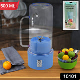 Portable Electric Juicer – USB Rechargeable, 500ml Capacity