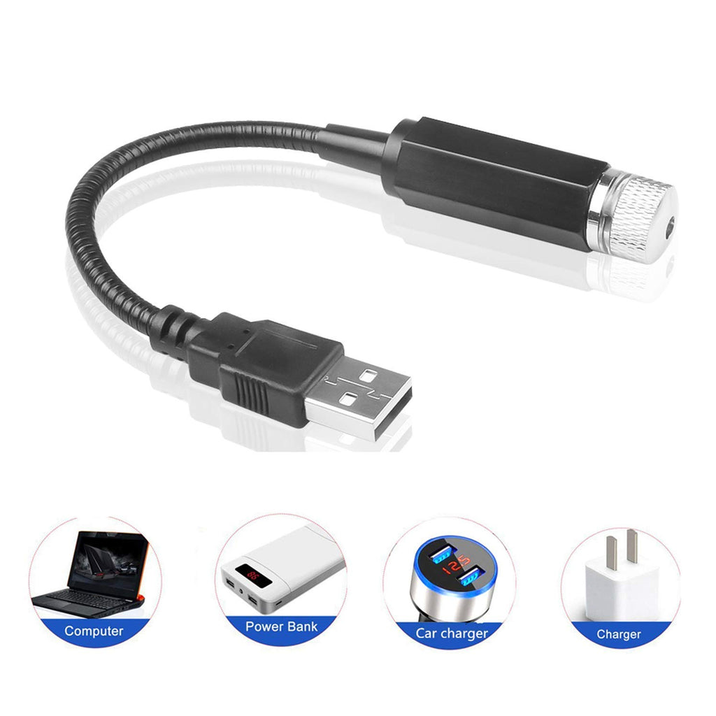 USB powered 7290 Galaxy Laser Light for car interior decoration