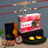 Rakhi Gift Hamper – Chocolates & Coin Set | Wukusy