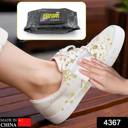 4367 Shoe Cleaning Wet Wipes pack front view