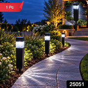 Solar Led Garden Pathway Light With Ground Stake And Ribbed Diffuser (1 Pc)