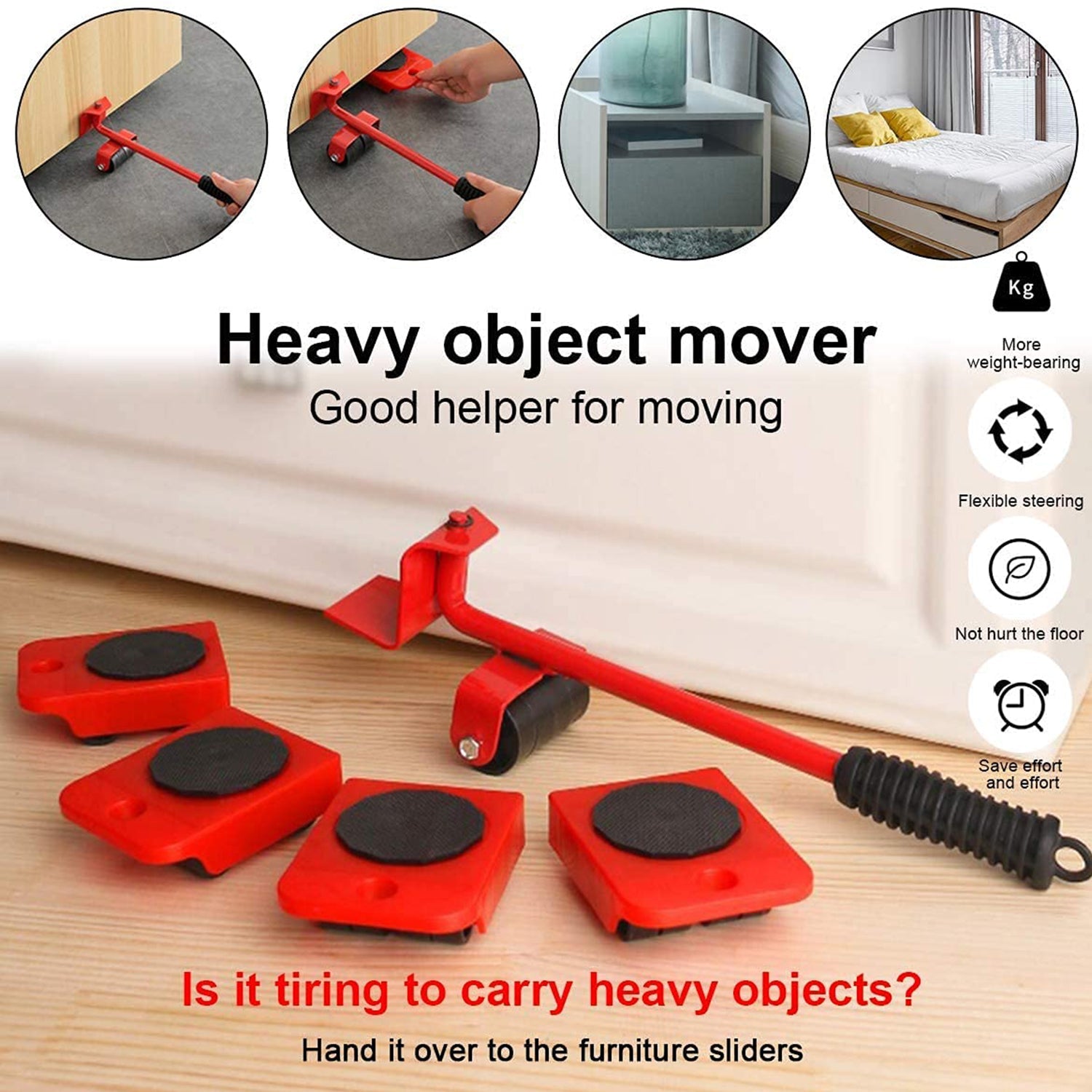 Heavy Furniture Lifter & Shifting Tool – Easy Moving & Home Furniture Relocation
