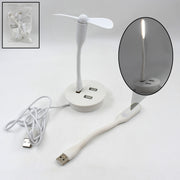 Portable USB fan providing a cool breeze
