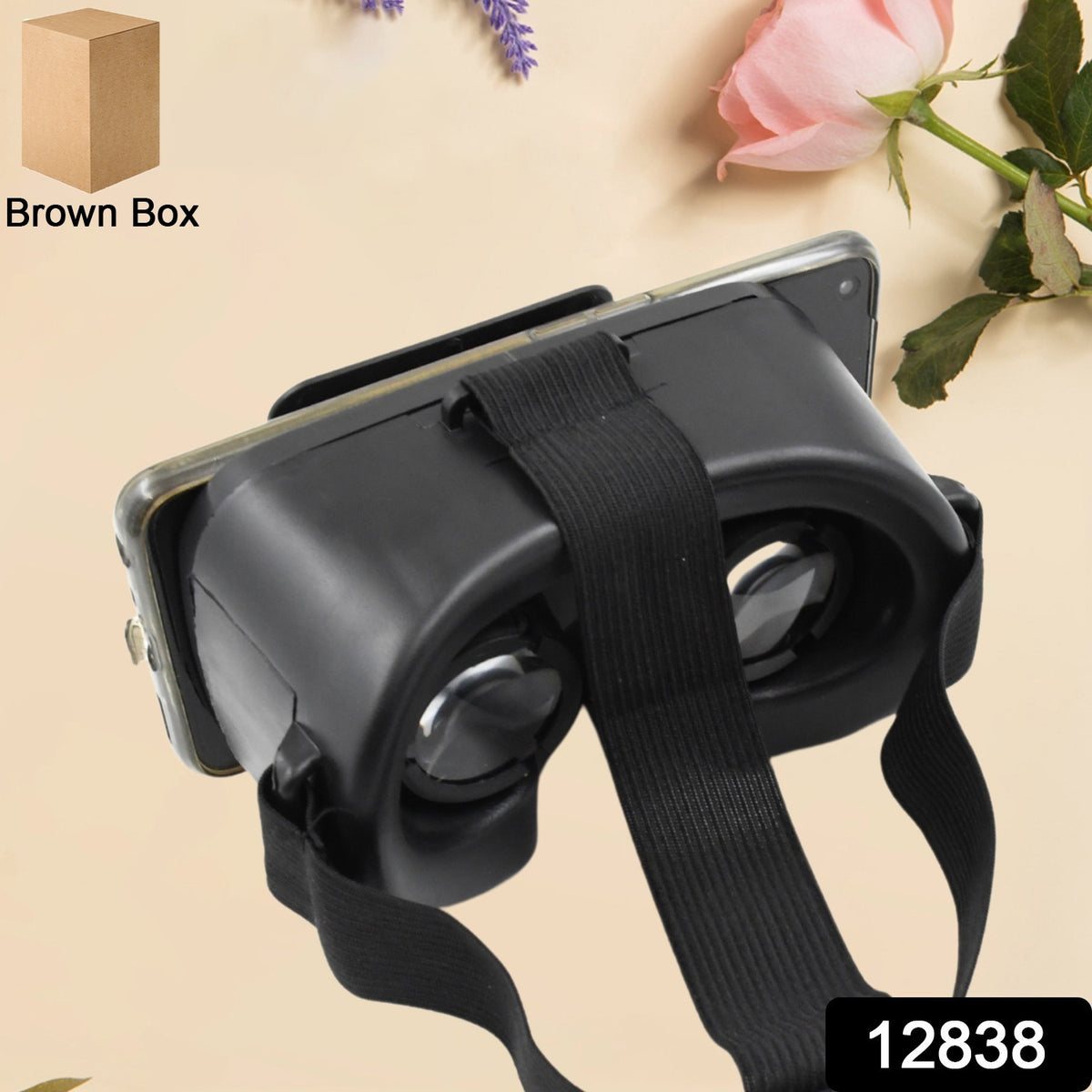 12838 3D VR glasses virtual reality headset front view