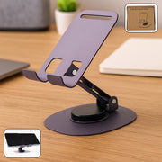 Hands-free usage of phone with foldable mobile stand