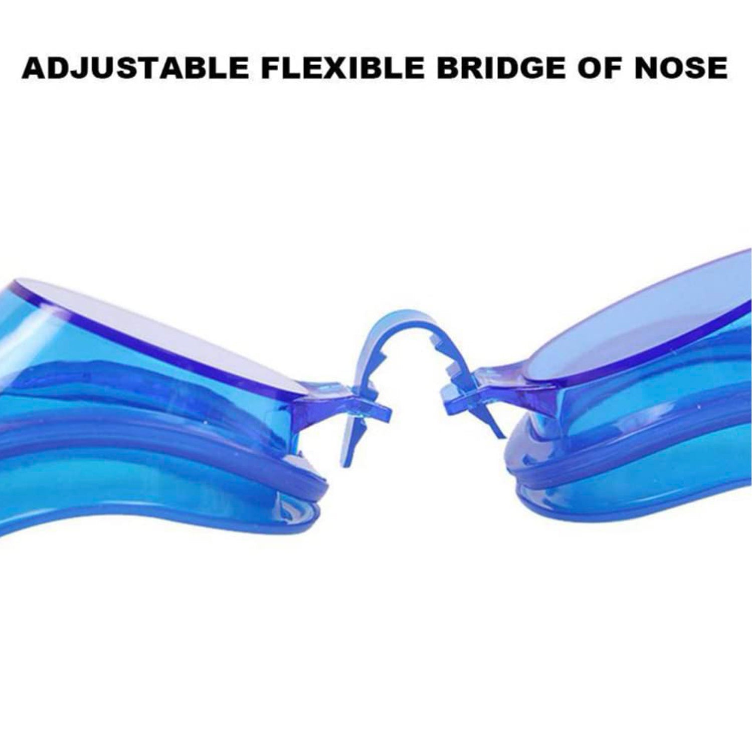 Anti-Fog Swimming Goggles with Ear & Nose Plug – Clear Vision, Waterproof