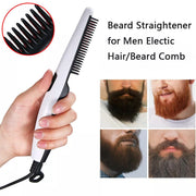 Diagram illustrating features of the straightening comb