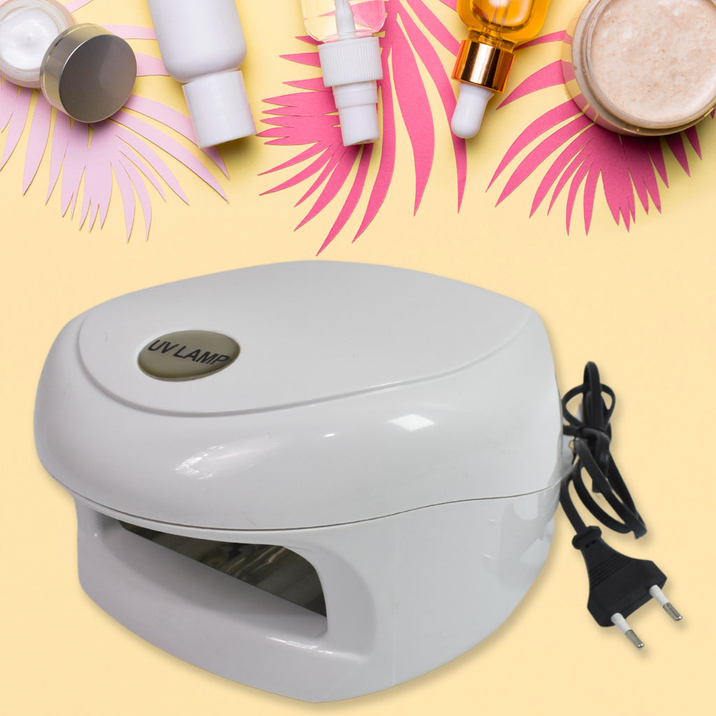 18W LED UV Nail Lamp in use for gel polish curing