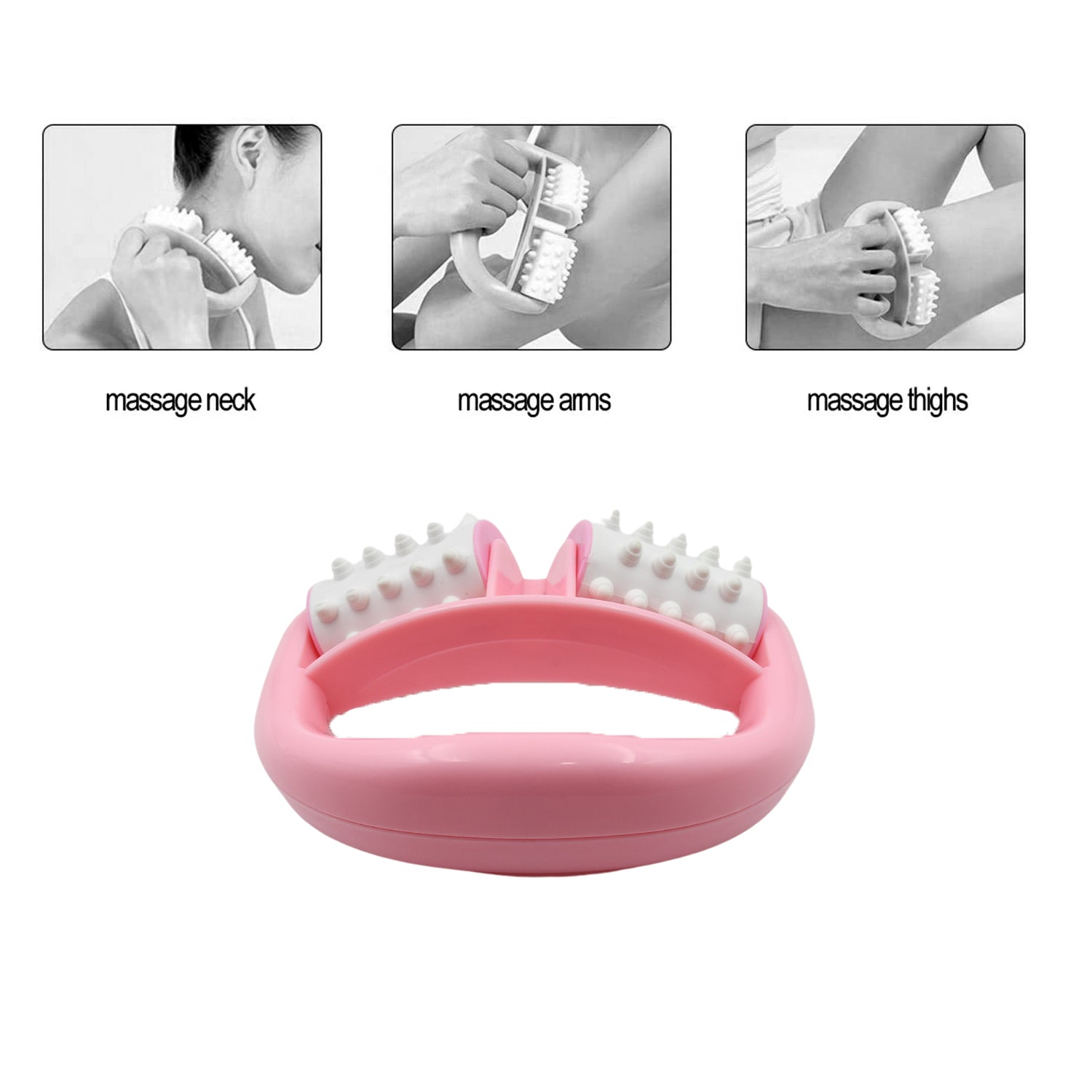 6405 Massage Roller used on leg muscle