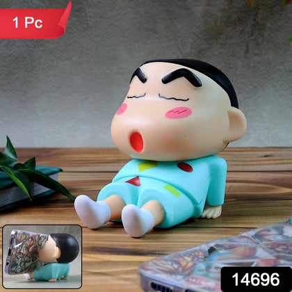 Cute Cartoon Figurine Mobile Phone Stand on Desk