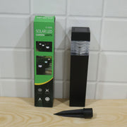 Solar Led Garden Pathway Light With Ground Stake And Ribbed Diffuser (1 Pc)