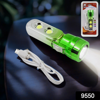 Multi-functional 3-LED torchlight with USB charging
