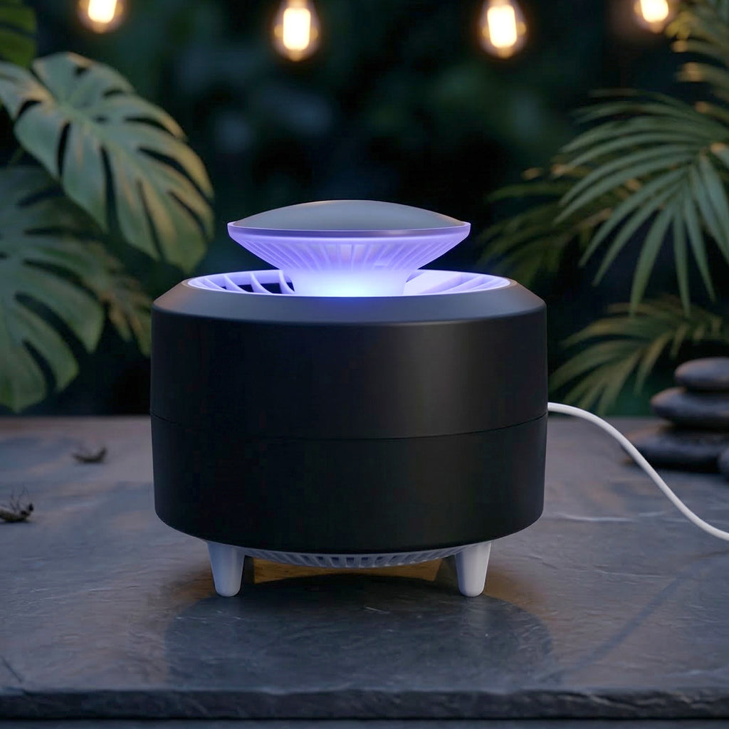 Compact electric mosquito killer lamp design details