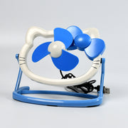 Hello Kitty Mini Fan with USB cable for power
