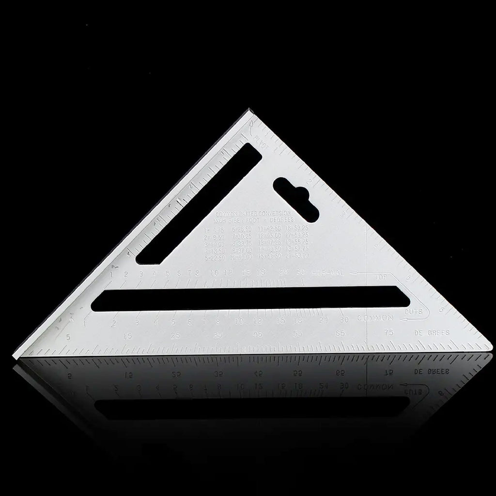 7420 Double Side Scale Triangle Tool showing measurements