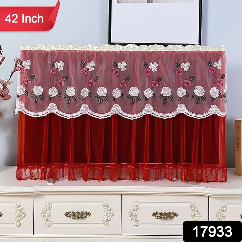 42-inch TV with dustproof cloth screen protector