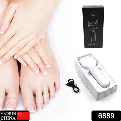 Portable Electric Foot File with multiple grinding heads