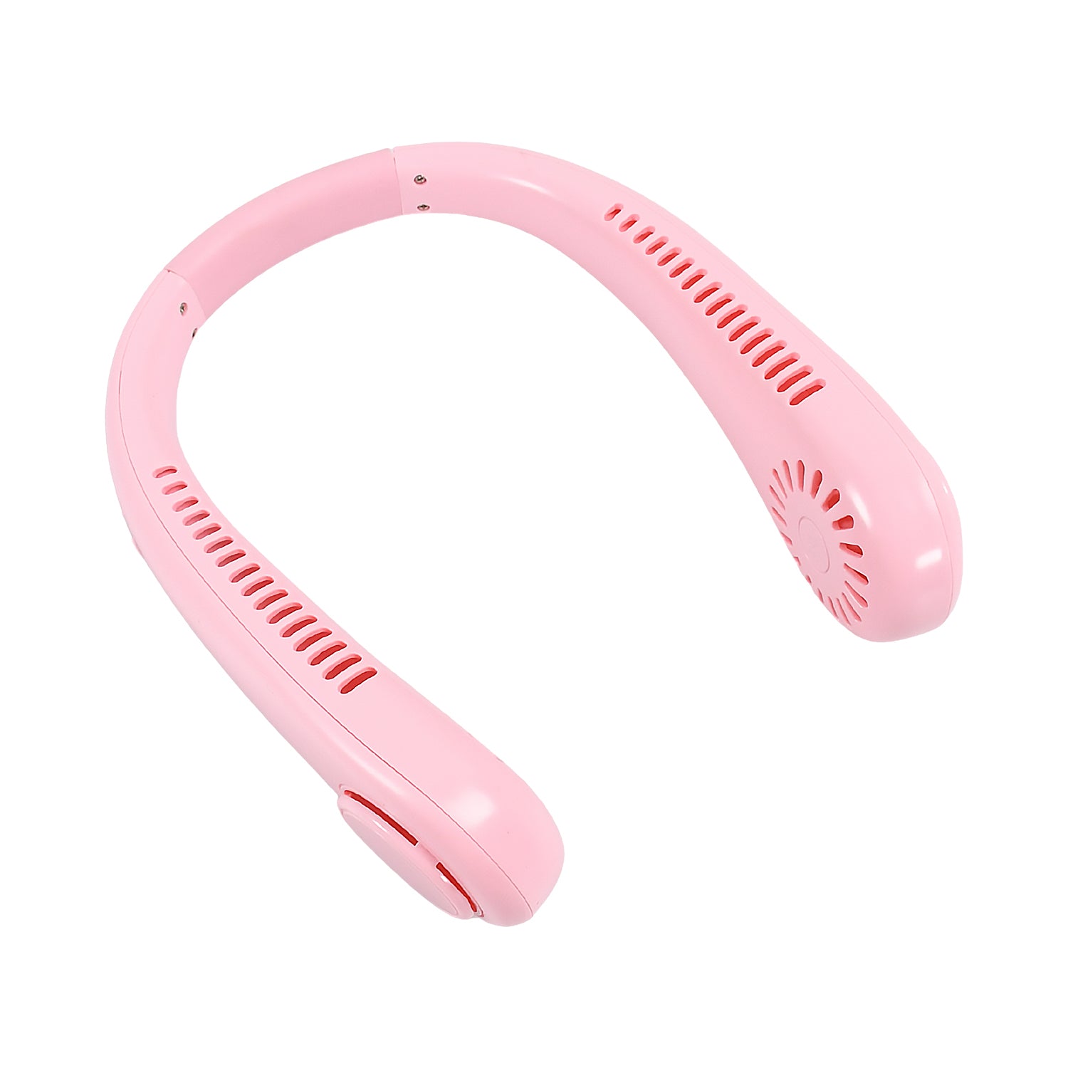 Portable Neck Fan – Hands Free Bladeless 360° Cooling USB Rechargeable Wearable Personal Fan for Travel & Outdoor Use