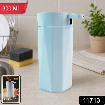 Apex Push It! 300ml soap dispenser with easy push top