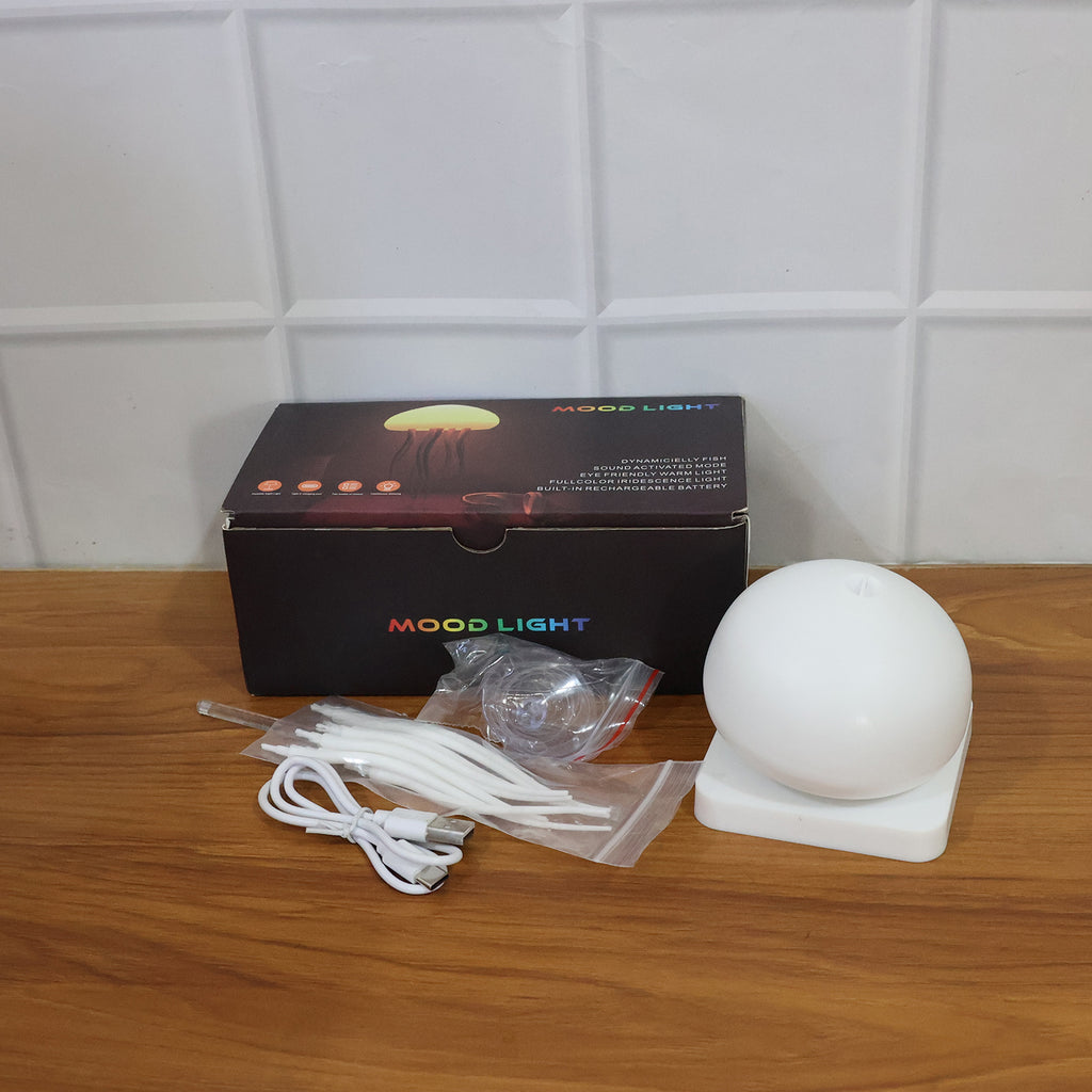 Jellyfish night light for bedroom or living room