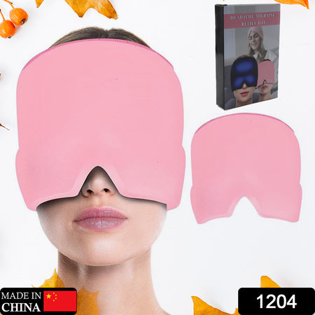 Headache Relief Cap – Wearable Ice Hat for Migraine, Sinus Pain & Stress Relief