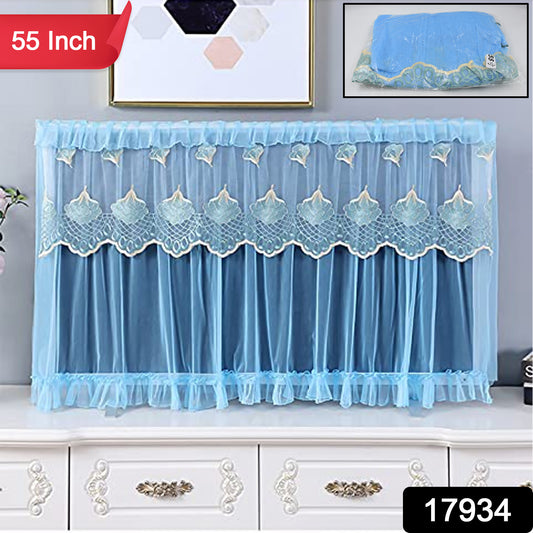 Dustproof TV Screen Protector – Cloth Cover for 55-Inch Indoor TV