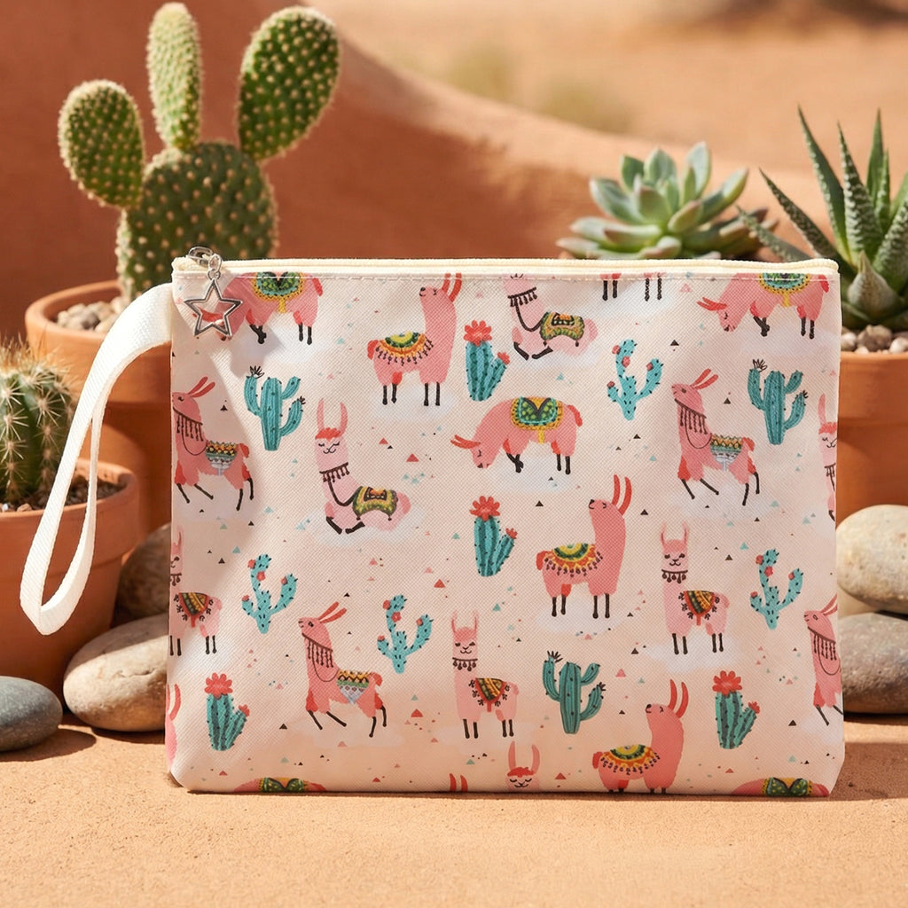 Printed Zipper Pouch (26  21 Cm 1 Pc)