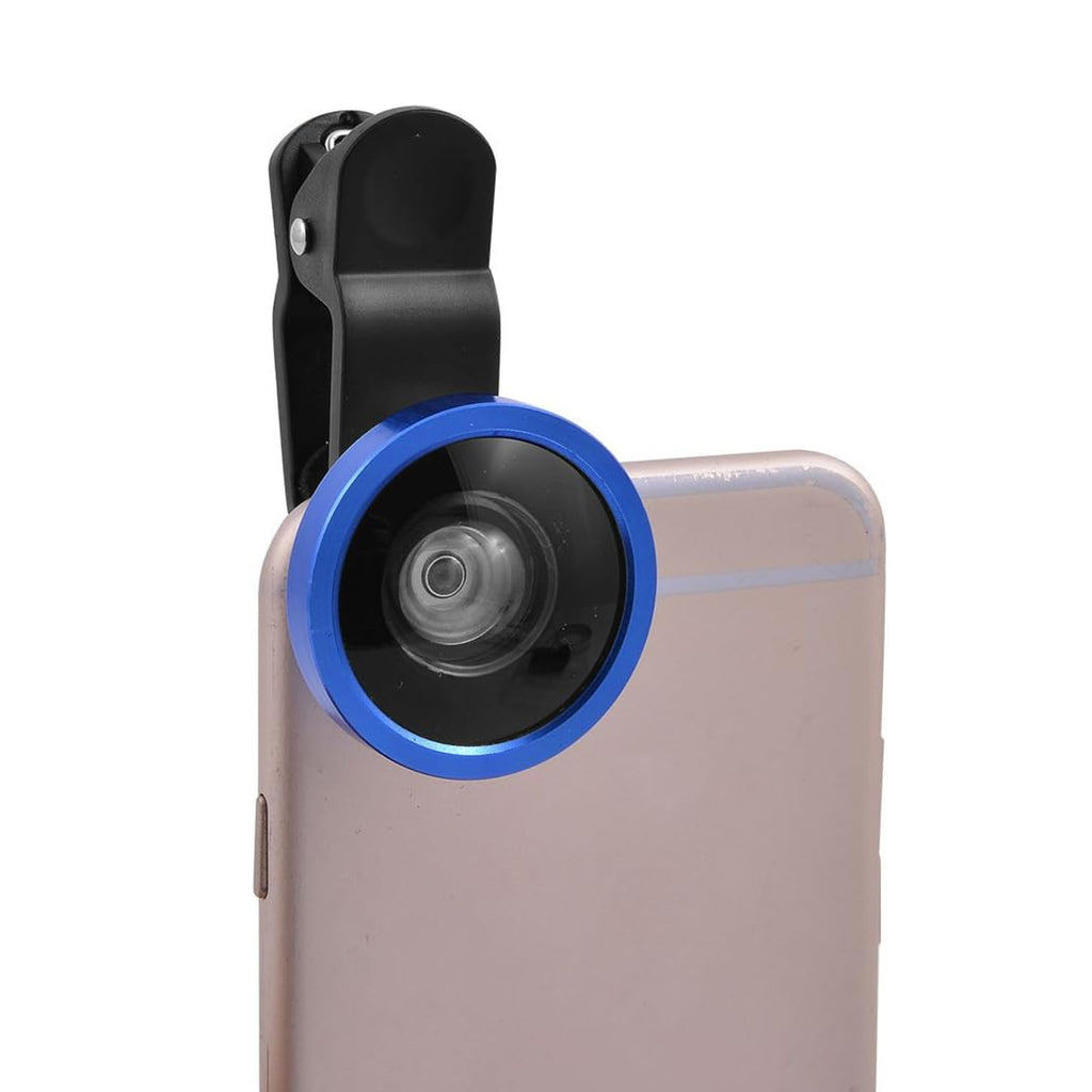 Universal clip-on selfie lens detached, showing its design and clip mechanism