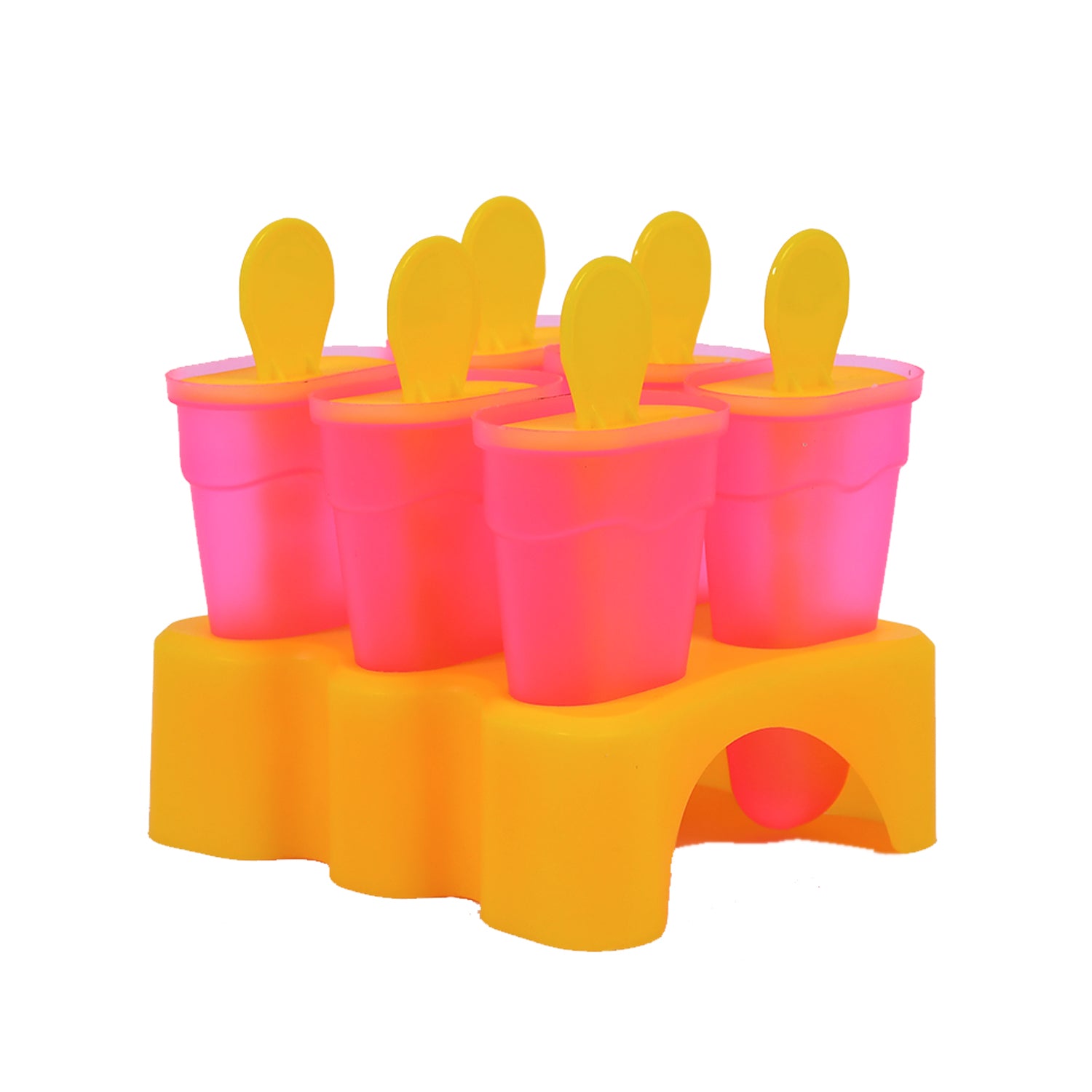 Kulfi Mould Set – 6-Piece Homemade Kulfi Maker for Freezer Use