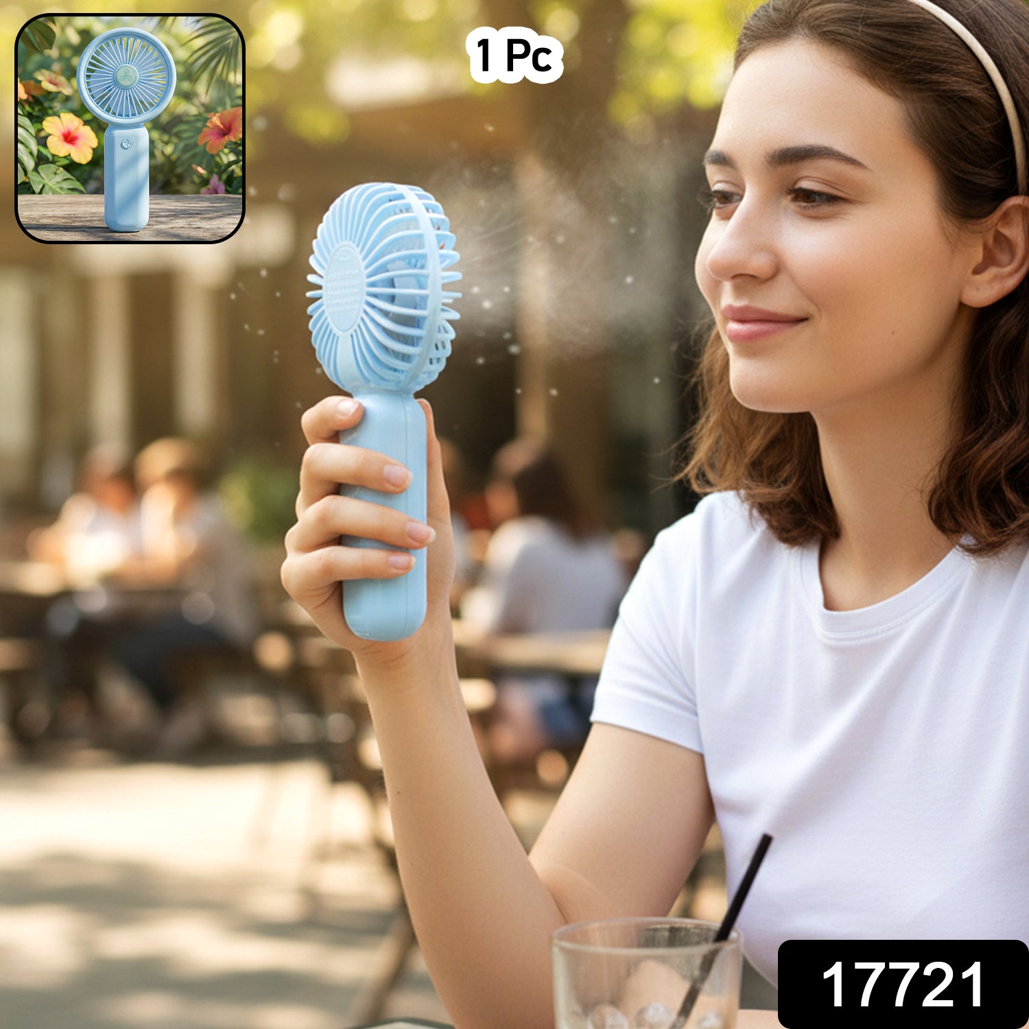 Portable Mini Handheld Fan For Personal Cooling (1 Pc)