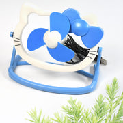 Hello Kitty Mini Fan side view, compact design