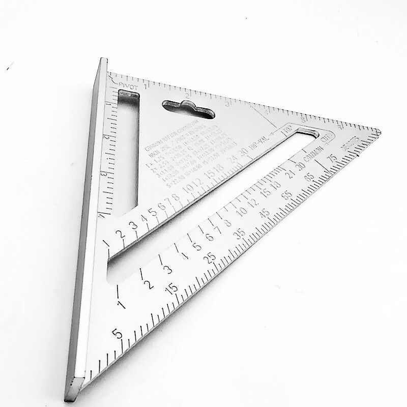 7420 Compact Double Side Scale Triangle Measuring Tool