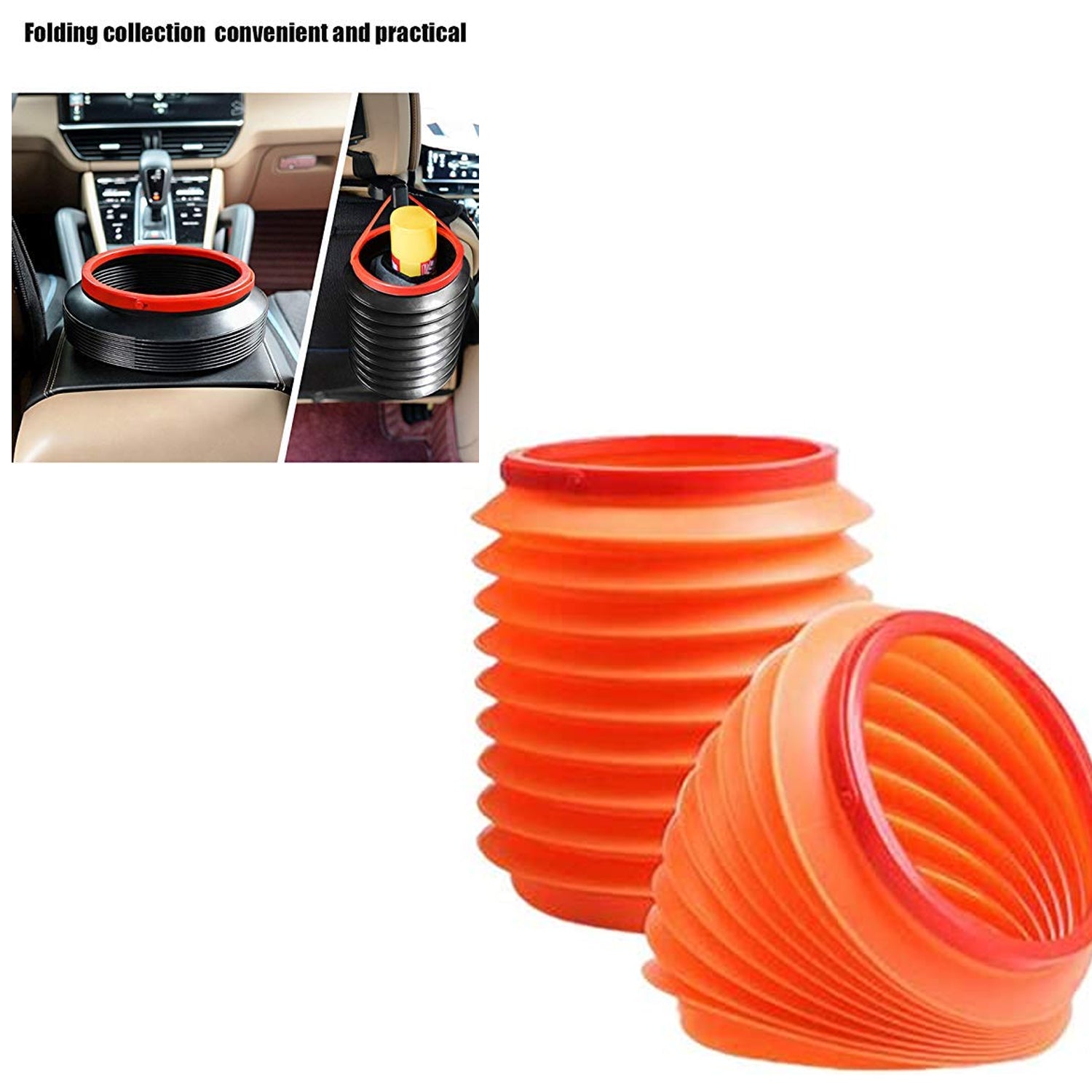 Foldable Storage Bucket - Multiuse for Home, Car & Kitchen