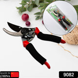 9082 21cm Red Garden Pruners Sharp Cutter Shears
