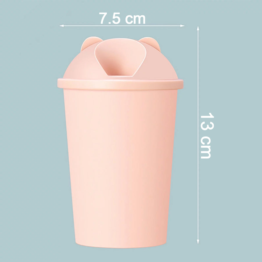 Bear humidifier showing its compact size next to a hand