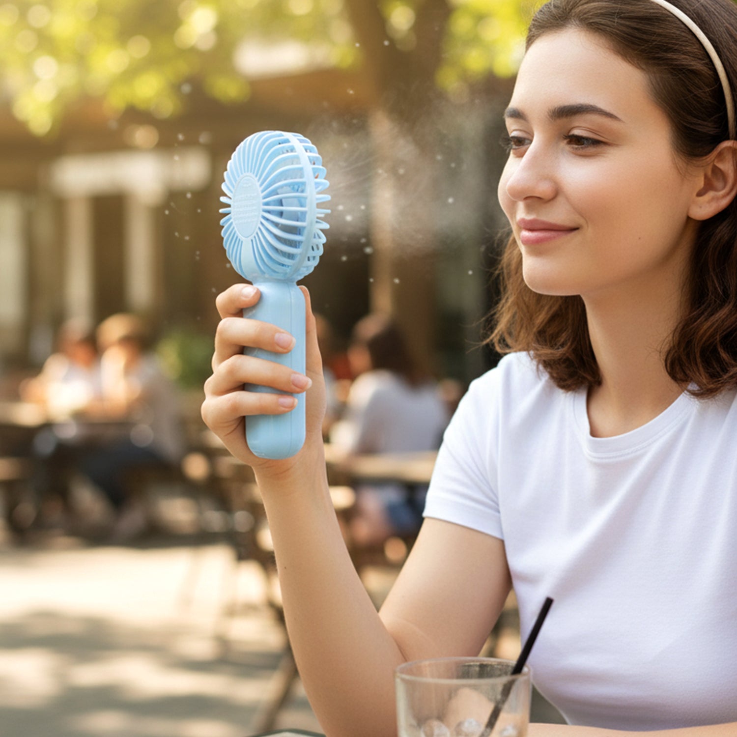Portable Mini Handheld Fan For Personal Cooling (1 Pc)