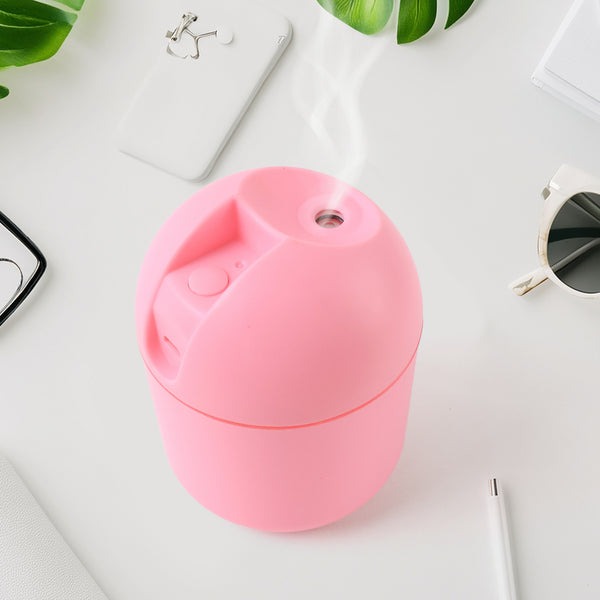 USB Mini Air Humidifier with LED light front view