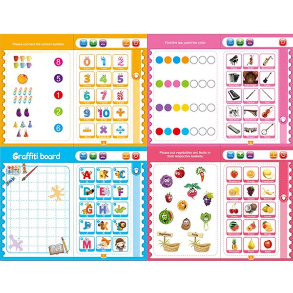 Musical Learning Book – Educational Study Toy with Numbers & Letters