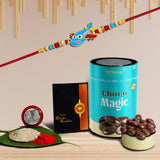 Rakshabandhan Kids Plane Rakhi & Chocolate Gift Set