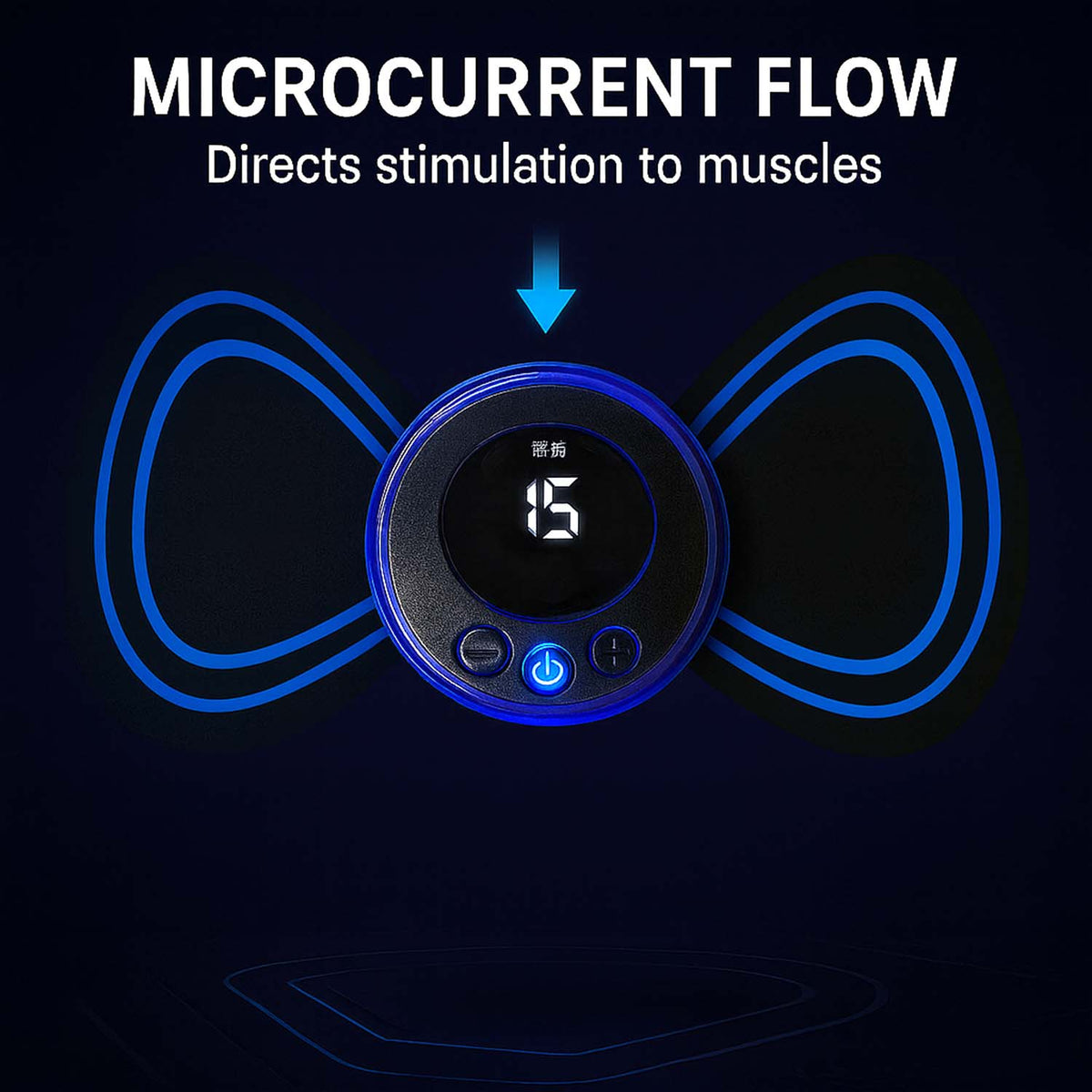 Portable USB Electric Neck Massager - EMS Lymphatic Drainage