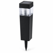 Solar Led Garden Pathway Light With Ground Stake And Ribbed Diffuser (1 Pc)